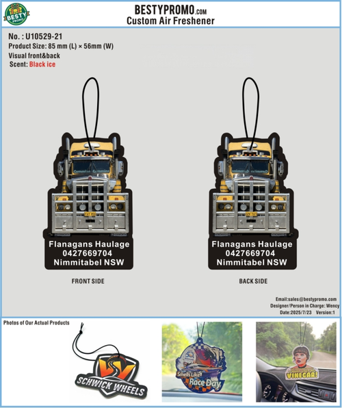 Custom Air Freshener - 20260527 - 21 -RE