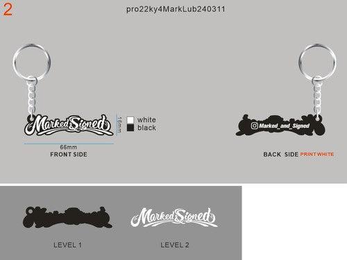 3D Rubber Keychain -pro22ky4MarkLub