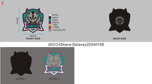 Custom Shoe Charms and Rubber keychains-20CC4Shane Delaney