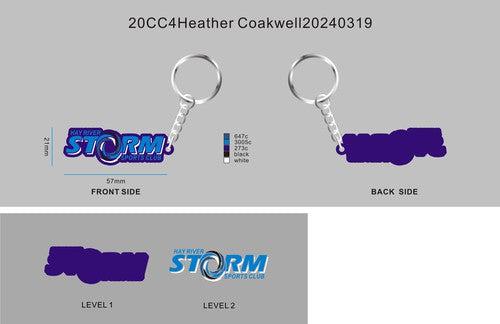 CUSTOM CHARMS+ KEYCHAINS - 20CC4Heather Coakwell