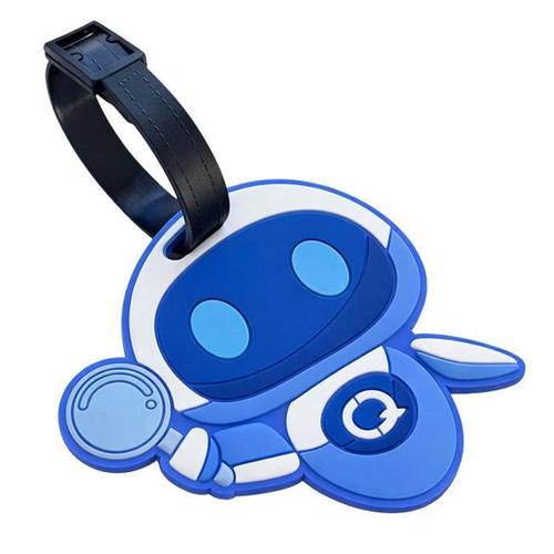 Custom 3D Die-Cut PVC Rubber Luggage Tag - Order Online