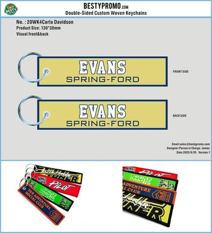 Custom Lanyards and Woven Keychains-20KY4Carla Davidson-RE