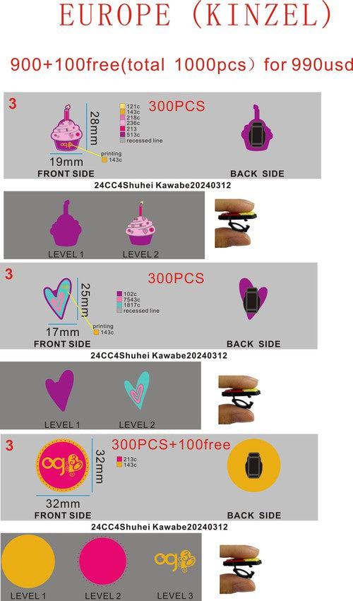 EUROPE (KINZEL)-CUSTOM SHOE CHARMS - 24CC4SHUHEI KAWABE20240312