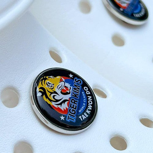 3D Epoxy Metal Clog Charms