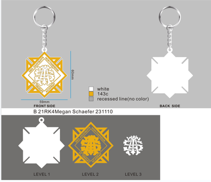 CUSTOM RUBBER KEYCHAIN-21RK4Megan Schaefer 231110