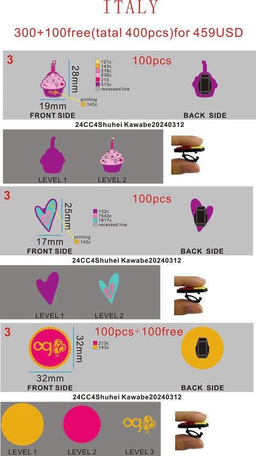 ITALY-CUSTOM SHOE CHARMS - 24CC4SHUHEI KAWABE20240312