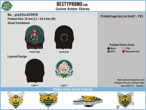 Rubber shoe Charm pro22cc4CHRIS20250704