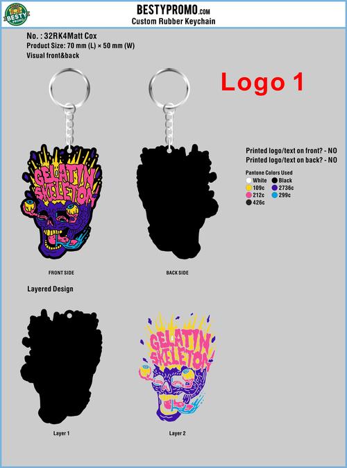 Rubber Keychain 32RK4Matt Cox 20251105