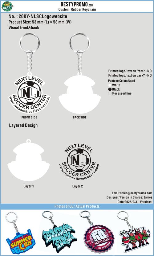 Custom rubber keychains-20KYMelissa Spencer 240917