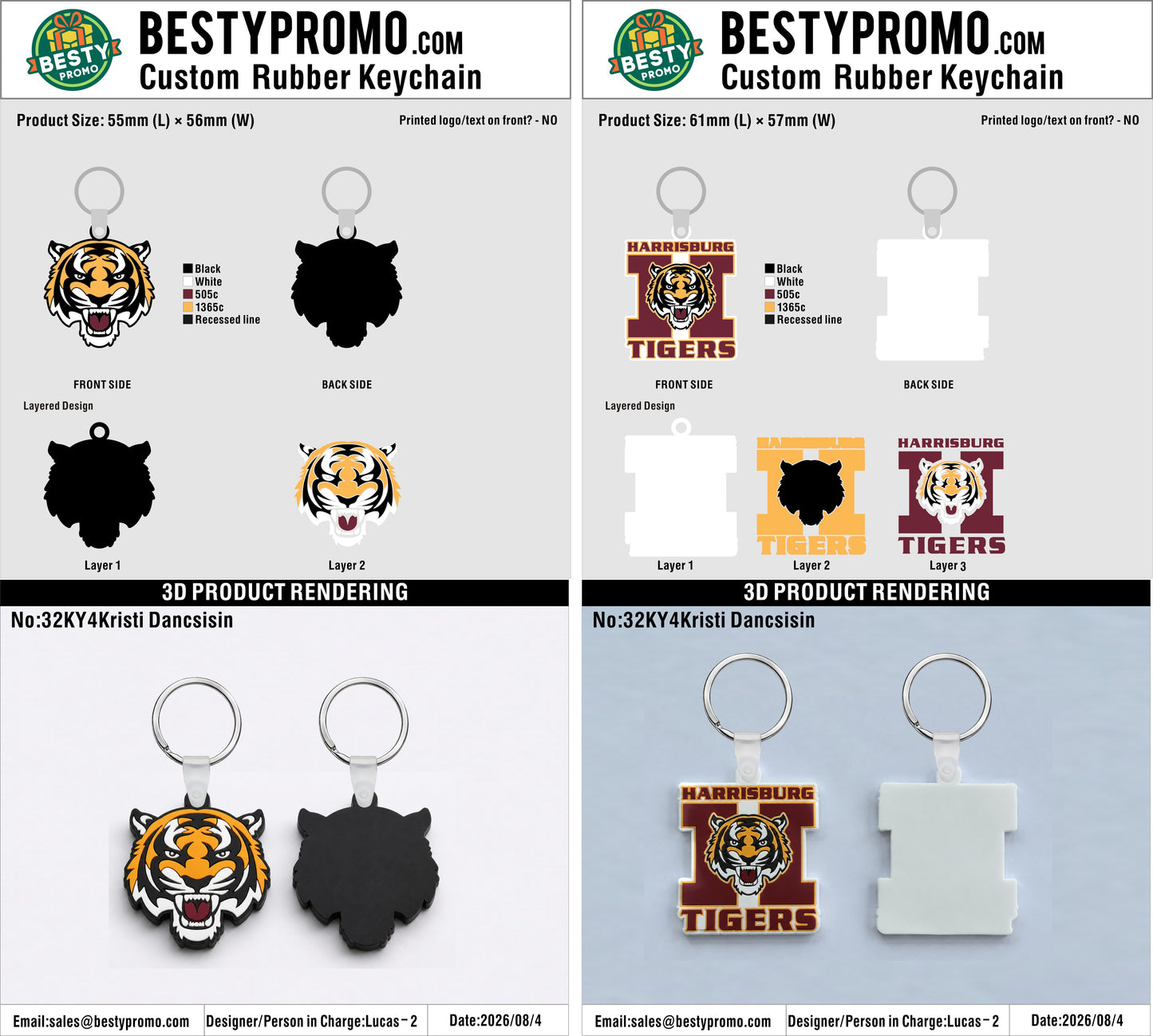 Custom Rubber Keychains & Flight Tag Woven Keychain & Lanyard – 20260814-32-1