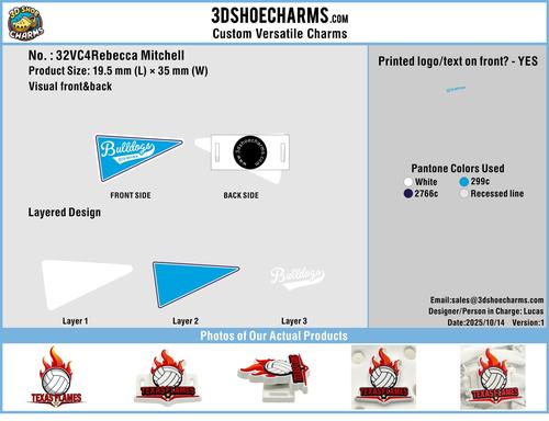 Versatile Shoe Charms 32VC4Rebecca Mitchell 20251014