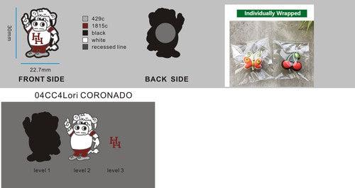Custom Rubber Charms - 04CC4Lori CORONADO