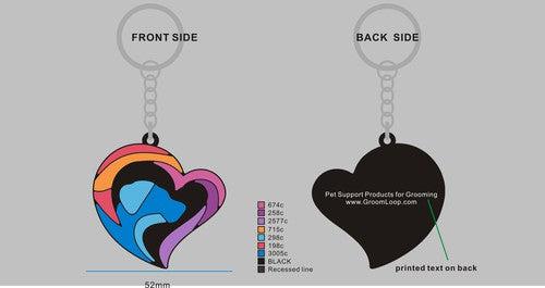 CUSTOM RUBBER KEYCHAINS - 04RK4Nancy20231128