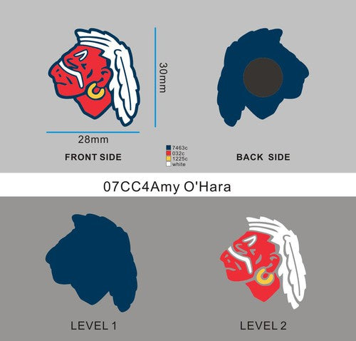 CUSTOM CLOG CHARM 07CC4Amy O'Hara reorder