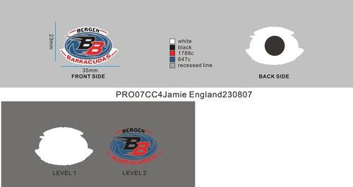custom shoe charm PRO07CC4Jamie England