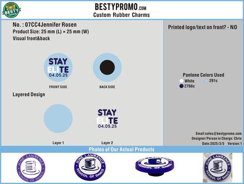 CUSTOM CLOG CHARM 07CC4Jennifer Rosen - RE