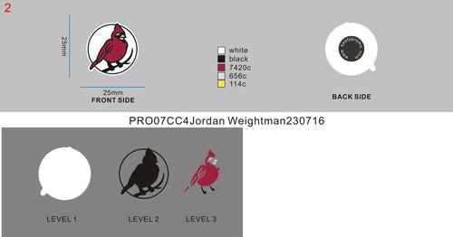 custom shoe charm PRO07CC4Jordan Weightman230716