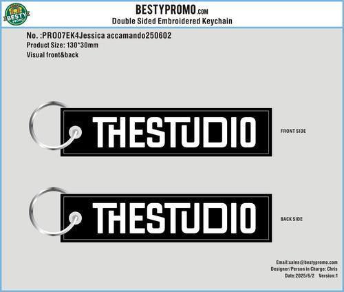 Custom Embroidered Keychain PRO07EK4Jessica accamando250602