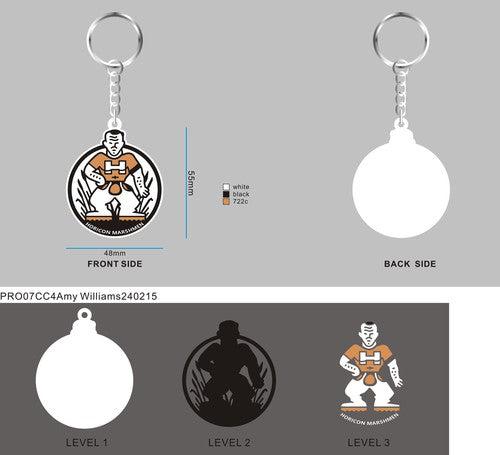 custom clog charm and keychain 07CC4Amy Williams