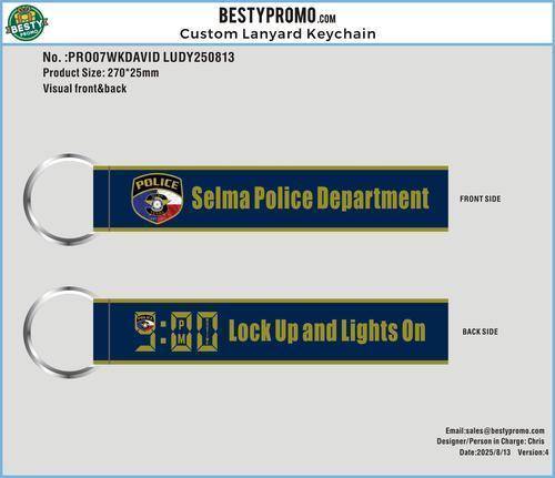 Custom Lanyard Keychain 07WKDAVID LUDY250813-RE