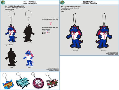 CUSTOM RUBBER KEYCHAINS -24KY4Denny Stoecklein20250411