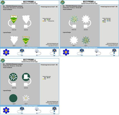 Custom Air Freshener-Custom Silicone Straw Caps-PRO29ST4Rebekah Jackson250828