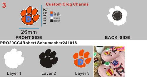 CUSTOM SHOE CHARMS -PRO29CC4Robert Schumacher241018