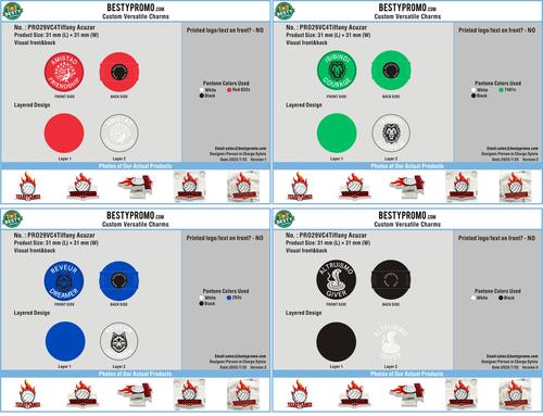 Custom Multifunctional Shoe Charm-PRO29VC4Tiffany Acuzar25725