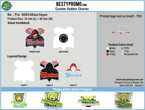 CUSTOM SHOE CHARMS-05RC4Gina Hayes250809