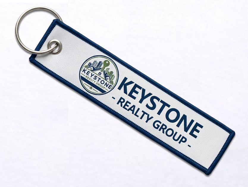 Custom Woven Flight Key Tag