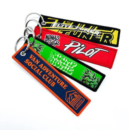 Double-Sided Woven Keychain Tags-34WKY4Nicole Swanson251125
