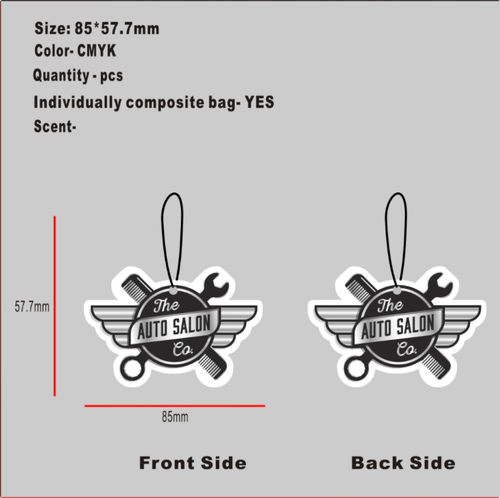 CUSTOM AIR FRESHENERS-05AF4EVER VASQUEZ-REORDER