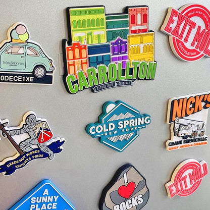 Custom Rubber Fridge Magnet