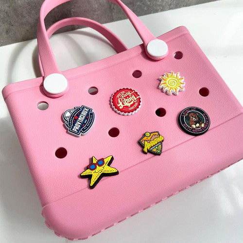 Custom Rubber Hole Bag Charms