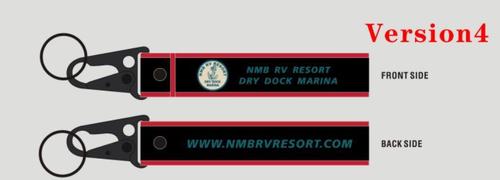 Woven keychain（Black Snap Hook）-20WK4Kirk Hanna 260201