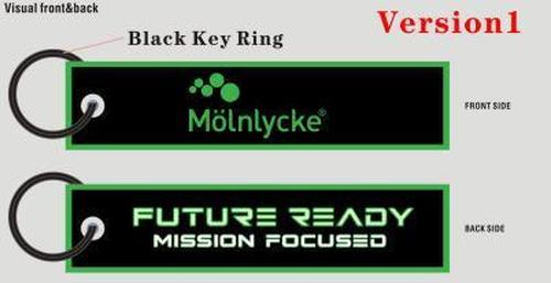 Woven Flight Key Tag-20WK4Debbie Stazak260204