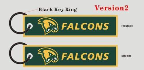 Custom Double-Sided Woven Flight Key Tag – 20260504-20