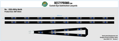 Custom Dye Sublimation Lanyards/Air Freshener-20260804-20