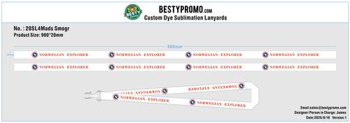 Custom Dye Sublimation Lanyards/Woven Flight Key Tag-20260819-20-RE