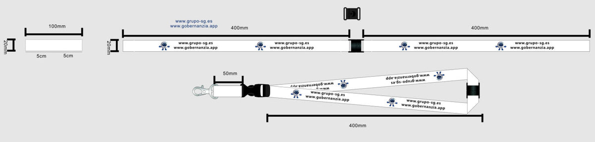 Custom Lanyards/Combined Order U12228-20