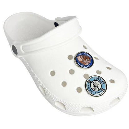 3D Epoxy Metal Clog Charms