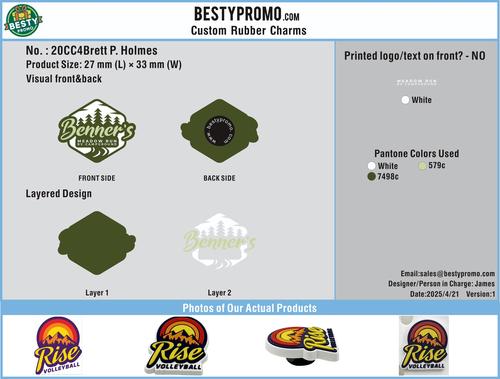 Custom shoe charms-20CC4Brett P. Holmes-RE