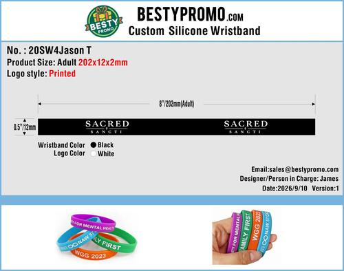 Custom Silicone Wristbands - 20260911-20