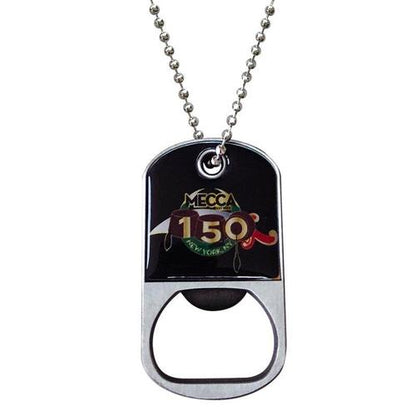 Custom Dog Tag Necklace with Bottle Opener