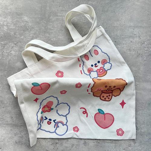 Custom Canvas Tote Bag – Double-Sided Printing