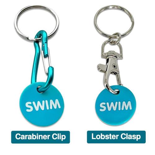 Plastic Shopping Trolley Token