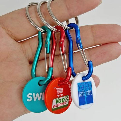 Plastic Shopping Trolley Token