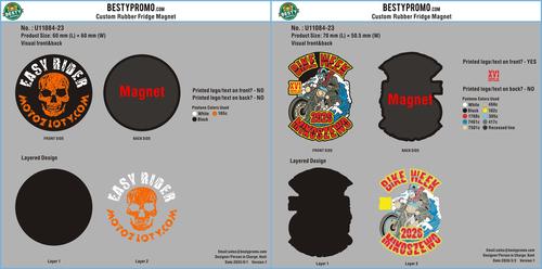 Custom 3D Soft PVC Fridge Magnet-Order U11084-make up the difference