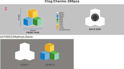 Personalized Logo Clog Charms - U4740CC4Kathryn Davis10