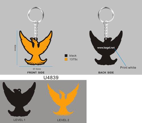 CUSTOM RUBBER KEYCHAIN 21-Reorder U4839